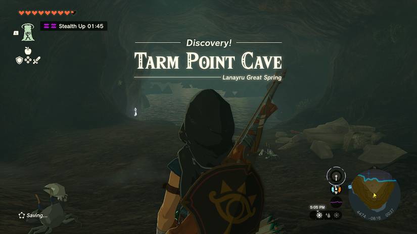 Zelda Tears of the Kingdom Yomizuk Shrine Location Tarm Point Cave Lanayru Great Spring Zoras Domain