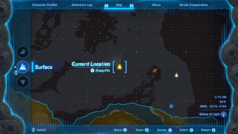 Zelda Tears of the Kingdom Apogek Shrine Walkthrough Wings on the Wind Map Coordinates