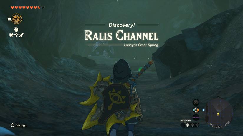 Zelda Tears of the Kingdom Joniu Shrine Location Ralis Channel Lanayru Great Spring Cave
