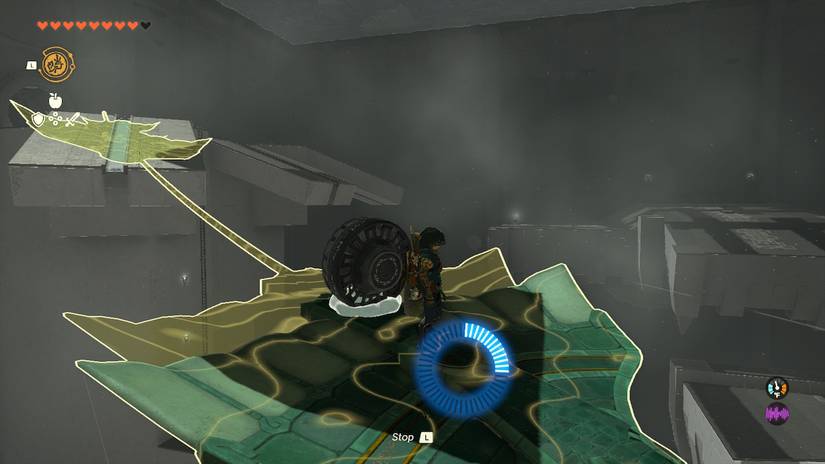 Zelda Tears of the Kingdom Jirutagumac Shrine Walkthrough Flying Device Plane Recall Left Side