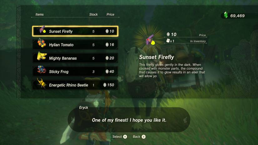 Zelda Flute Players Plan Walkthrough Pyper Sunset Firefly Location Vendor
