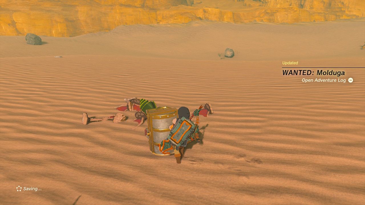 Uncovering the Molduga Location & Defeating it in Zelda: Tears of the Kingdom