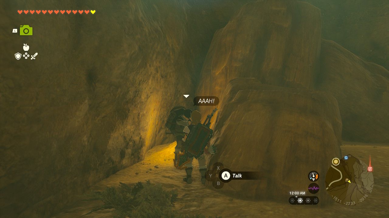 Zelda Tears of the Kingdom Disaster in Gerudo Canyon Quest Guide Locations Botrick Lizalfos Monsters