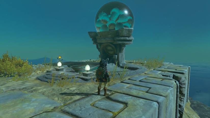 A Zonai Device Dispenser in Tears of the Kingdom