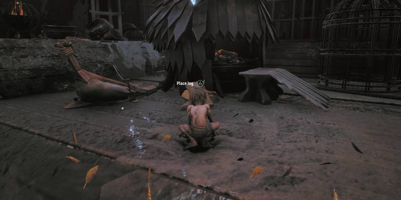 Gollum faces the Bird Tower oven in The Lord of the Rings: Gollum