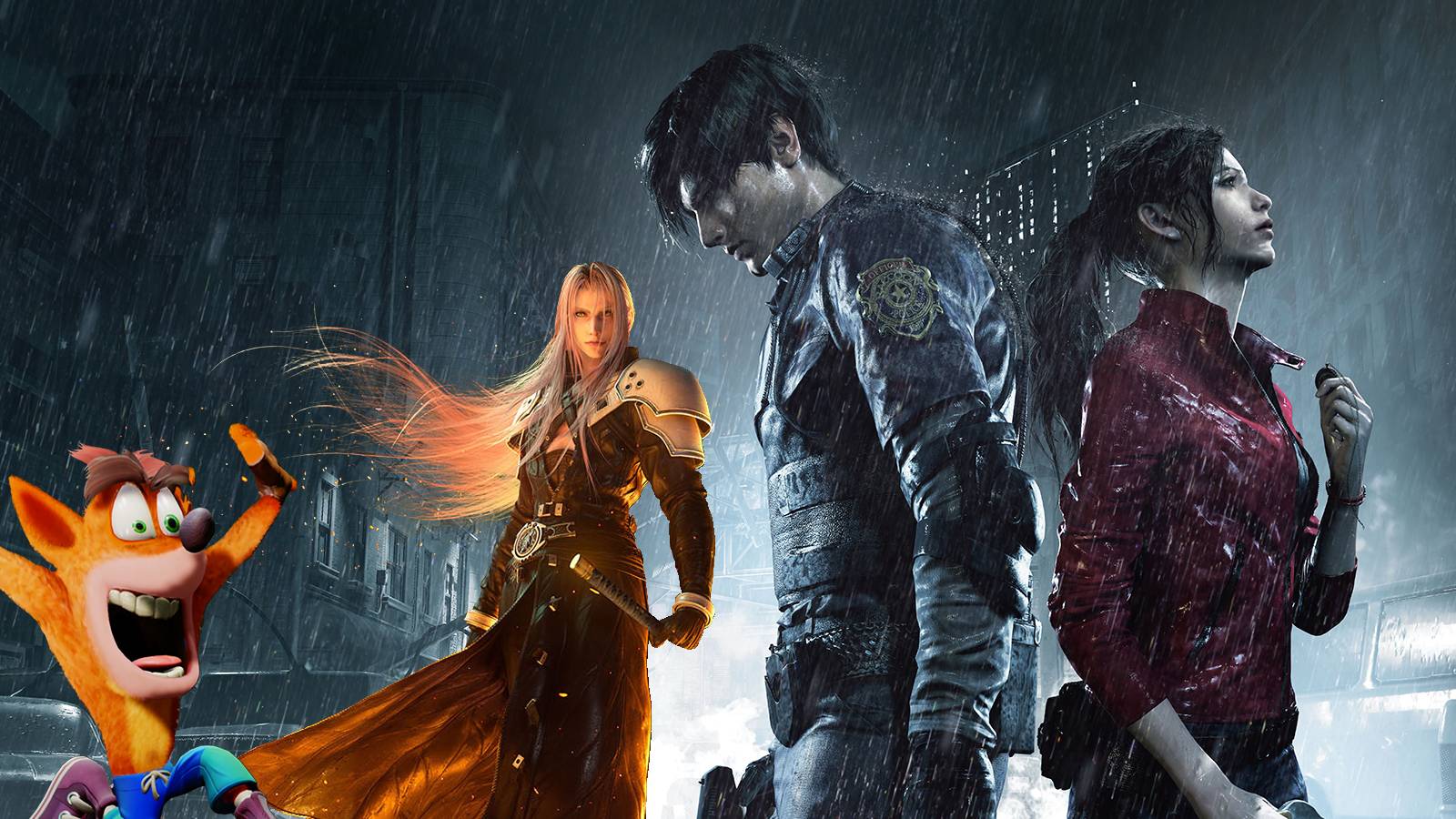 Crash Bandicoot, Final Fantasy 7, Resident Evil 2 are 3 of the 7 Video Game Remakes That Lived Up To The Hype Against All Odds