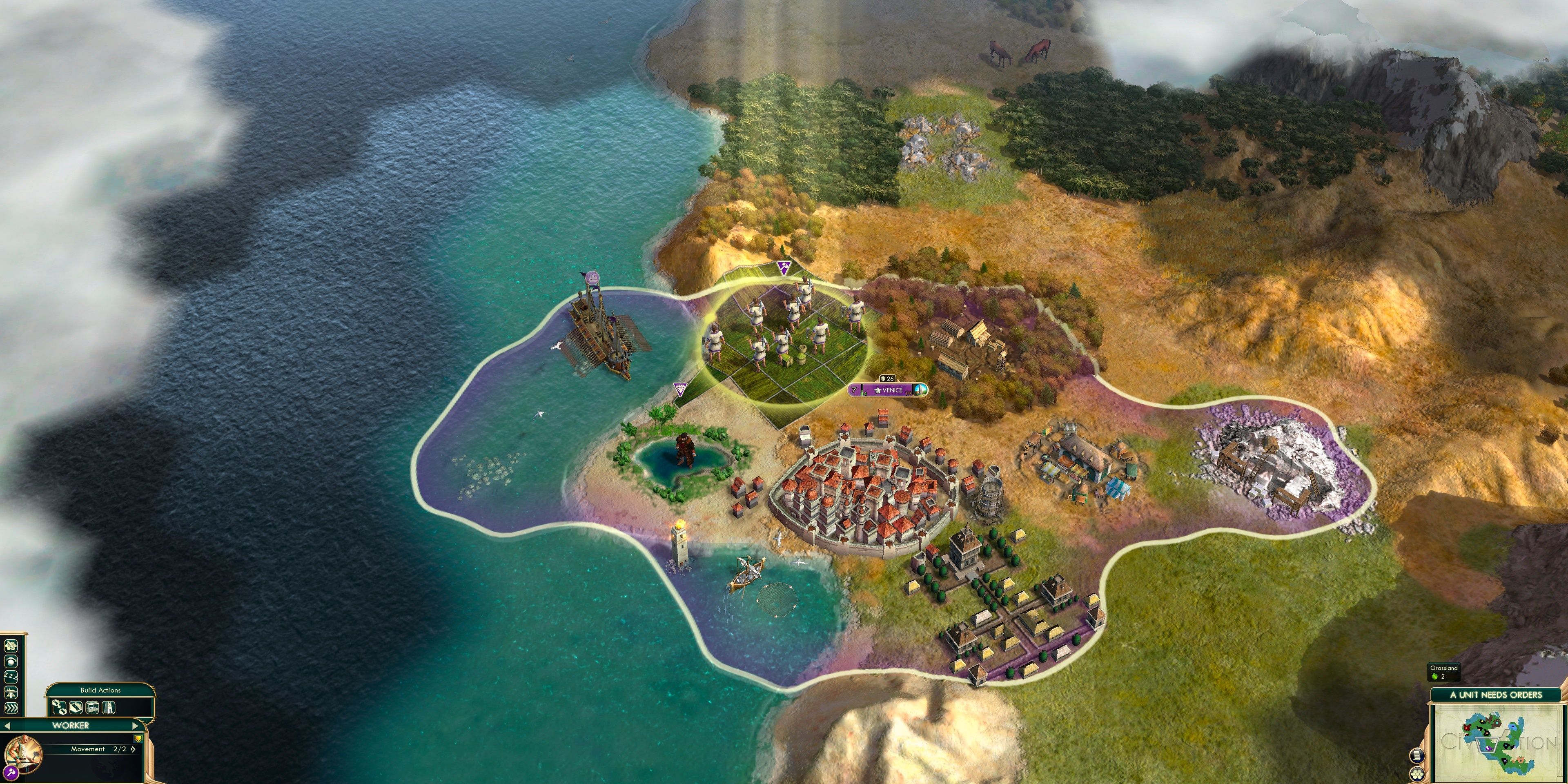 A fledgling country in Civilization 5 Cropped