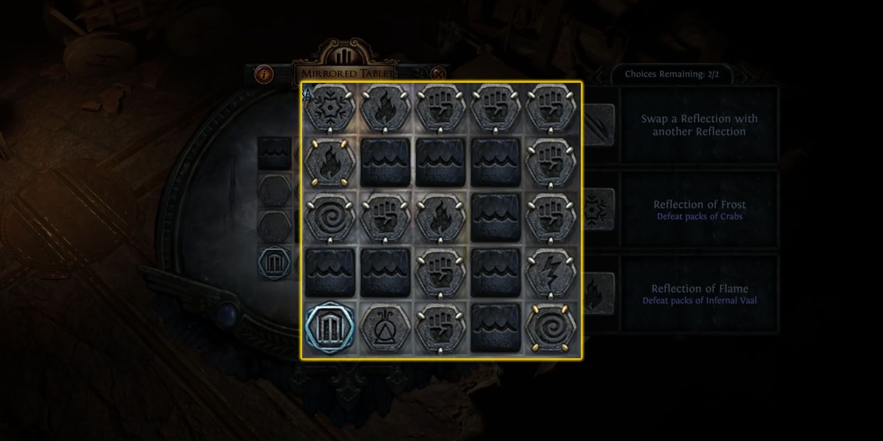 Path Of Exile Lake Of Kalandra How To Use The Mirrored Tablet