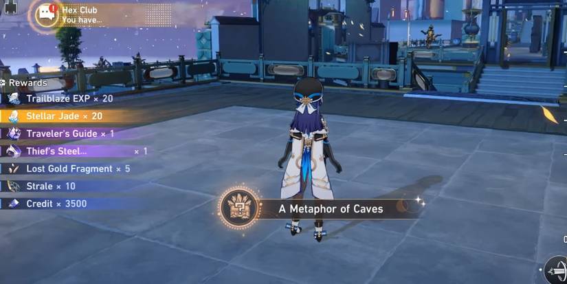 a metaphor of caves achievement in honkai star rail