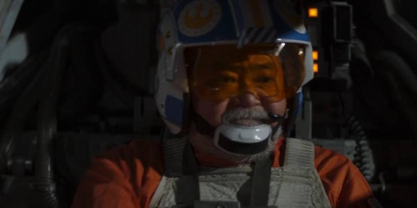 A Resistance pilot in The Mandalorian