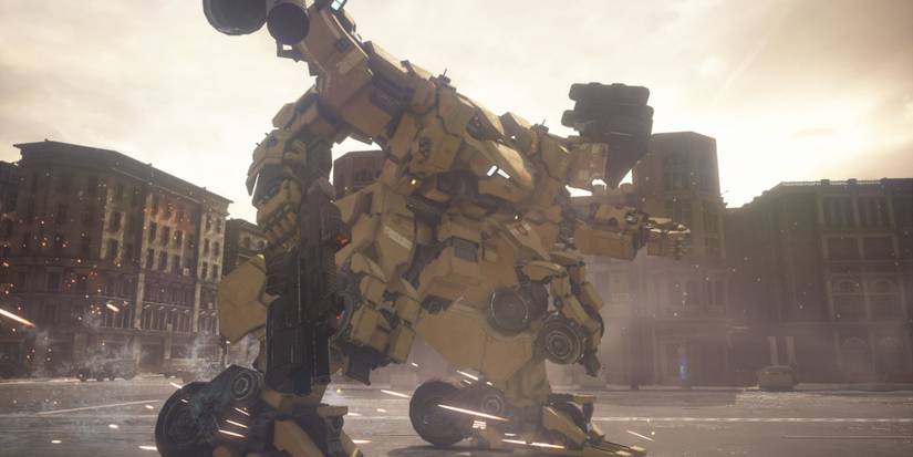 A wanzer in Left Alive