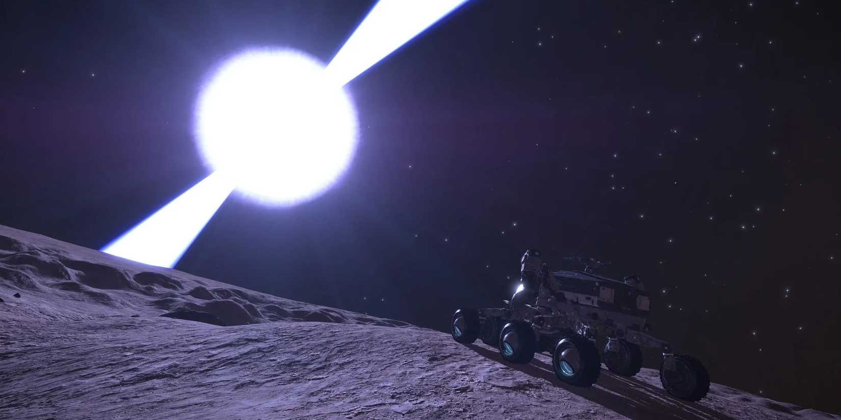 A white dwarf in Elite Dangerous