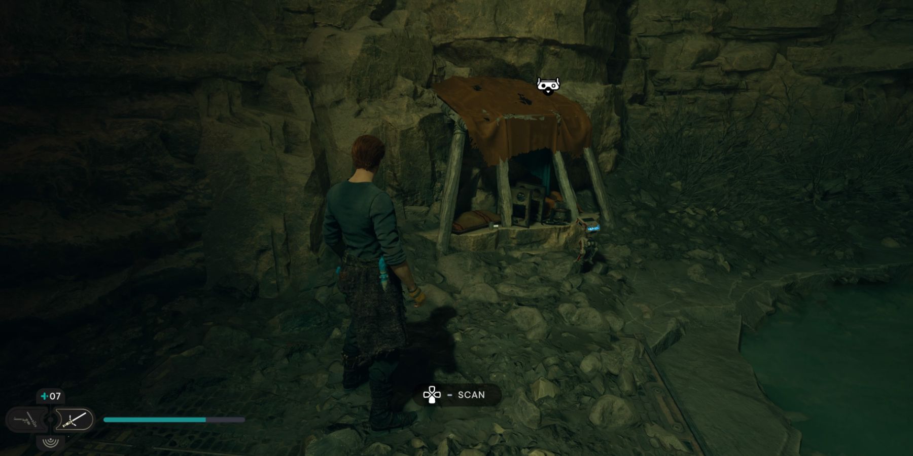 Cal finds the Child's Hideaway in Star Wars Jedi: Survivor