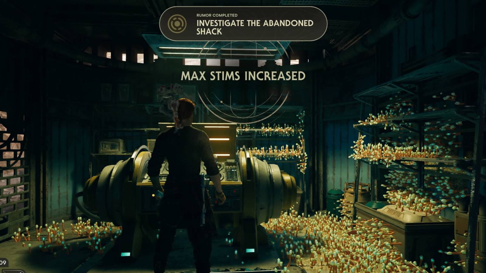 Cal investigates the Abandoned Factory in Star Wars Jedi: Survivor