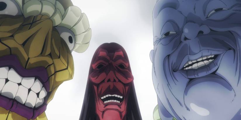 Abominations on Shinsenkyo – Hell's Paradise Jigokuraku Episode 4