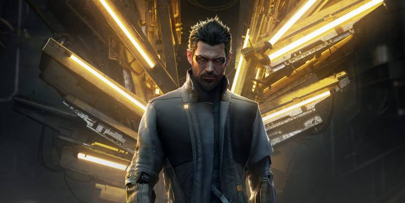Adam Jensen looking menacingly