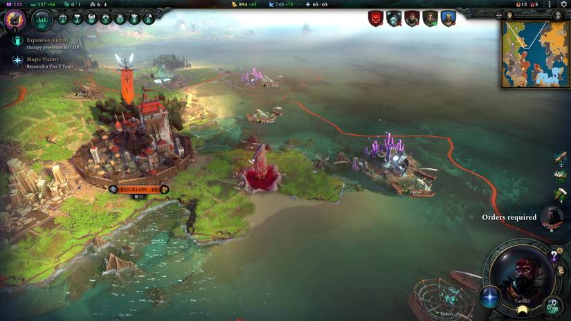 archon blood on the map