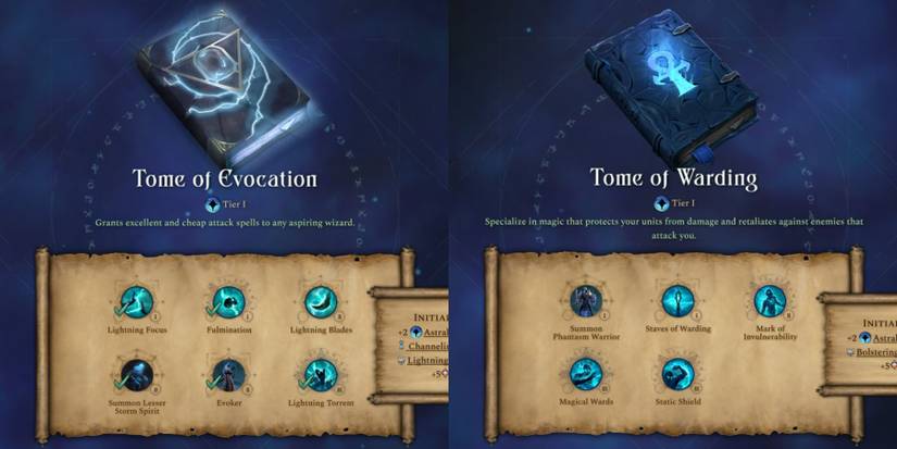 Age of Wonders 4 Astral Affinity Tomes Tier 1