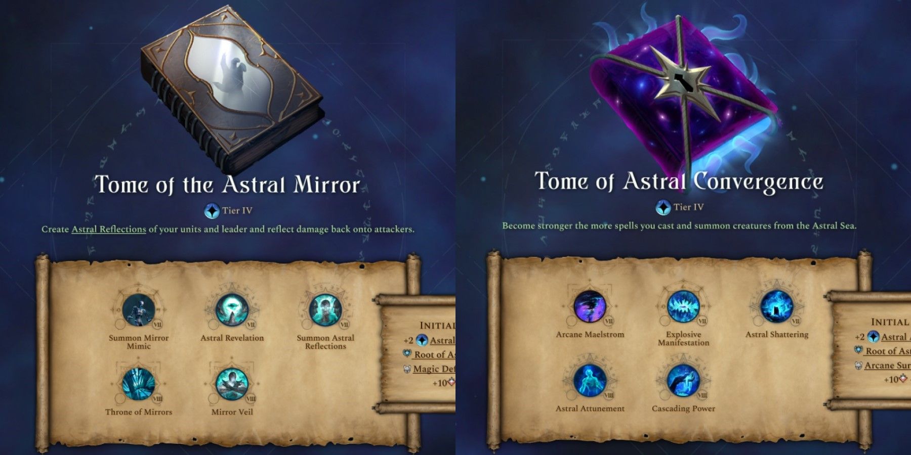 Age of Wonders Astral Affinity Tomes Tier 4