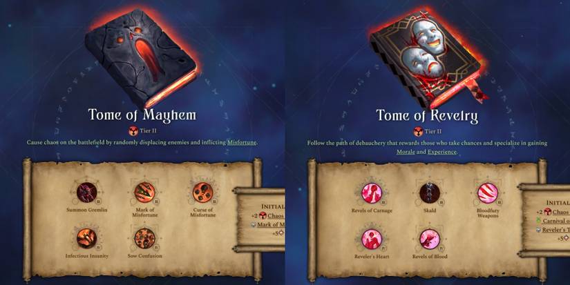 Age of Wonder 4 Chaos Affinity Tomes Tier 2