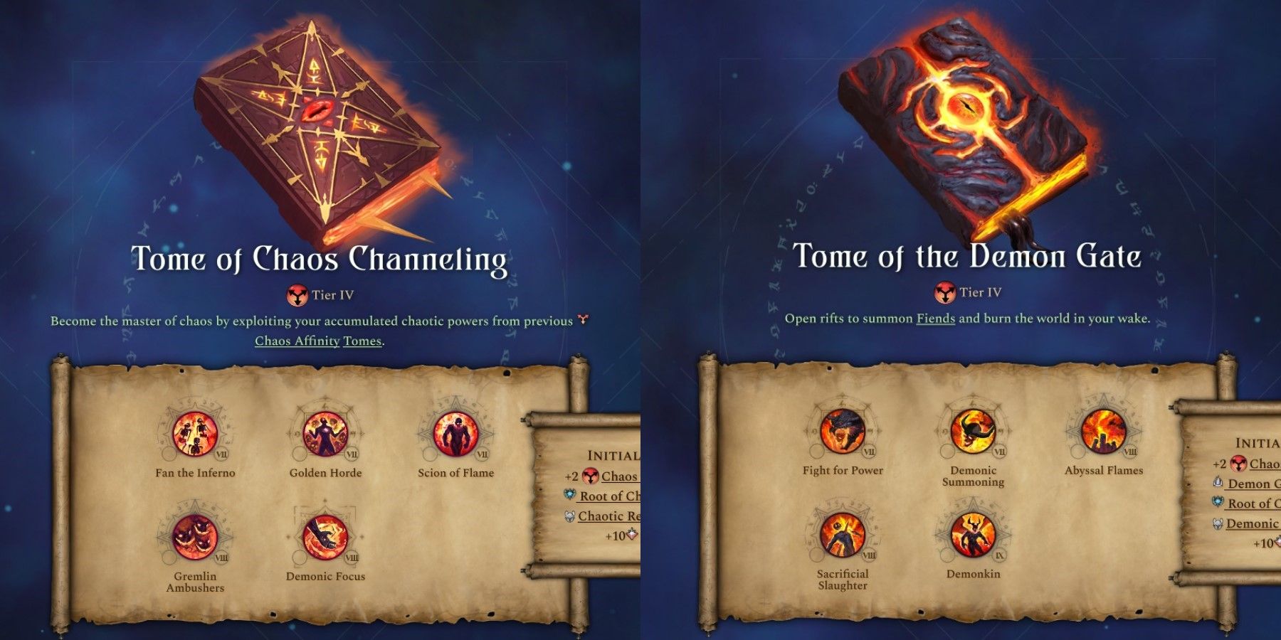 Age of Wonder 4 Chaos Affinity Tomes Tier 4