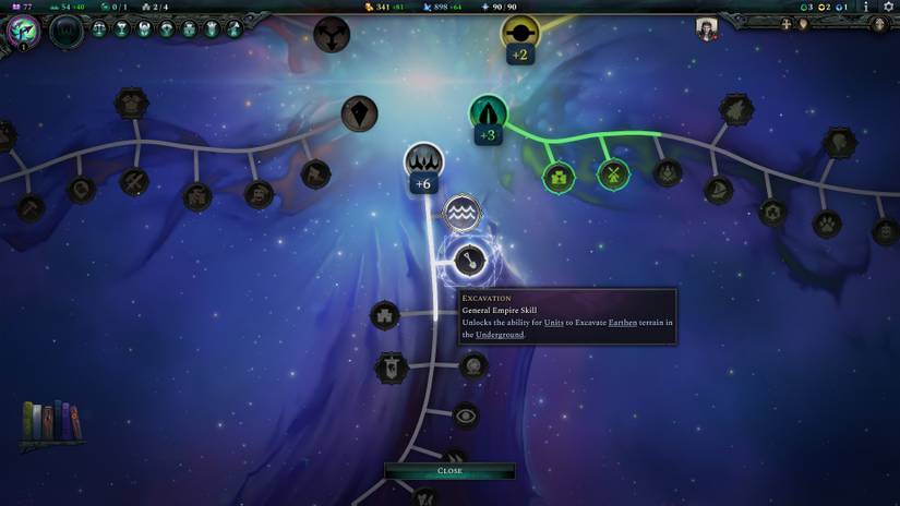 Age of Wonders 4 Excavation Skill
