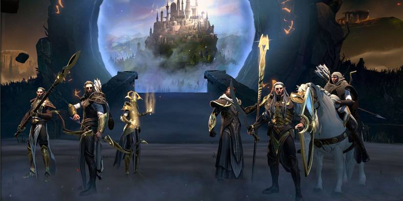 High cultures combine spellcasting and unit enhancement to great effect