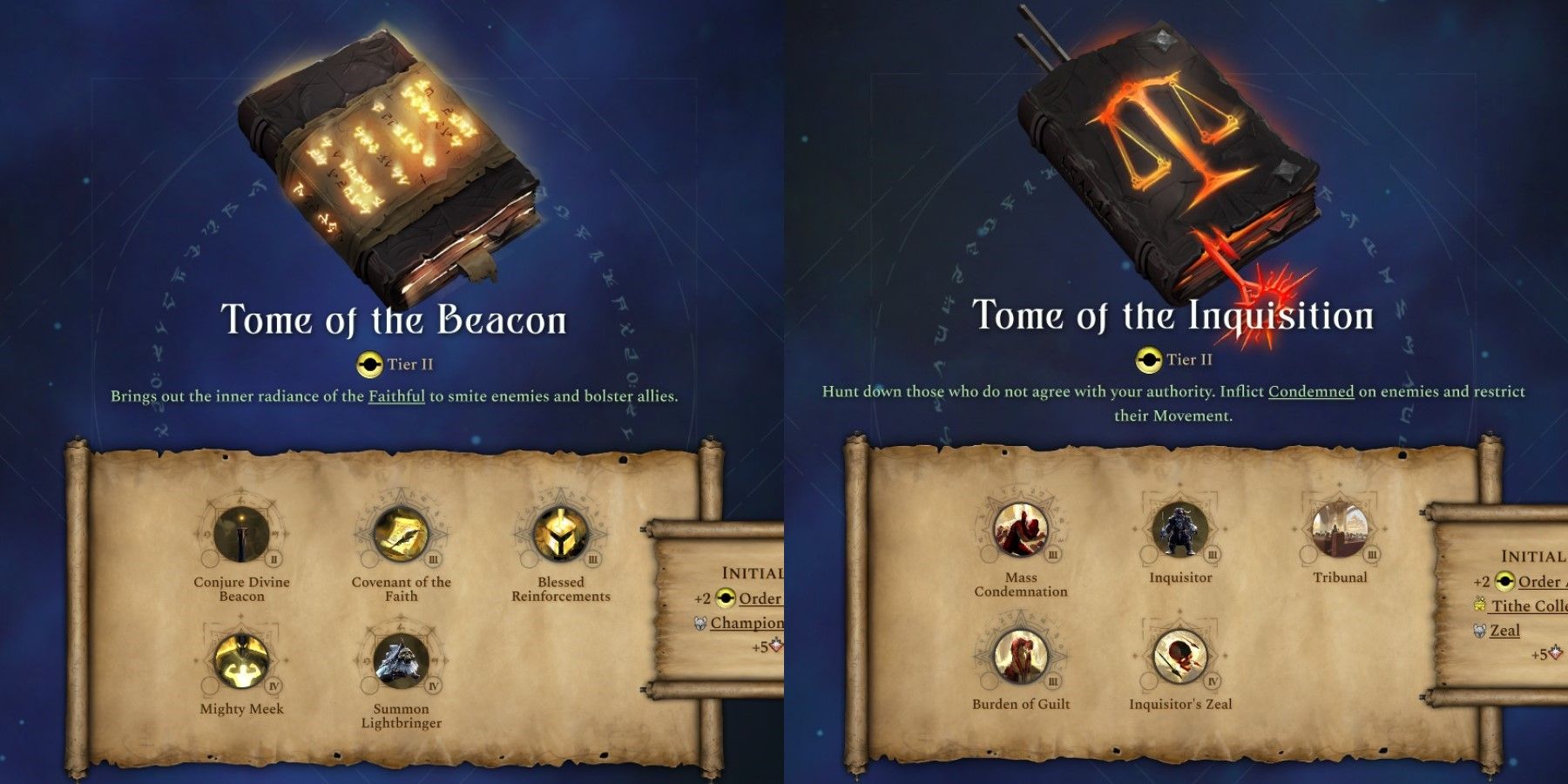 Age of Wonders 4 Order Affinity Tomes Tier 2 