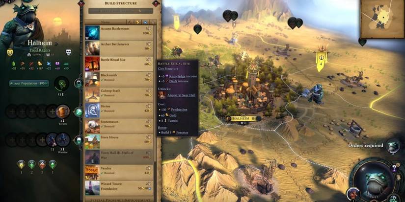 Vendor generate Gold, the most essential resource in the game