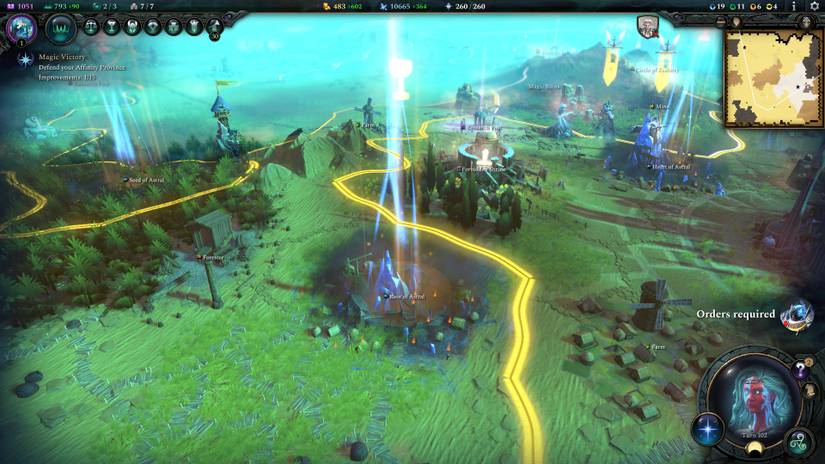 Age of Wonders Victory Astral Improvements