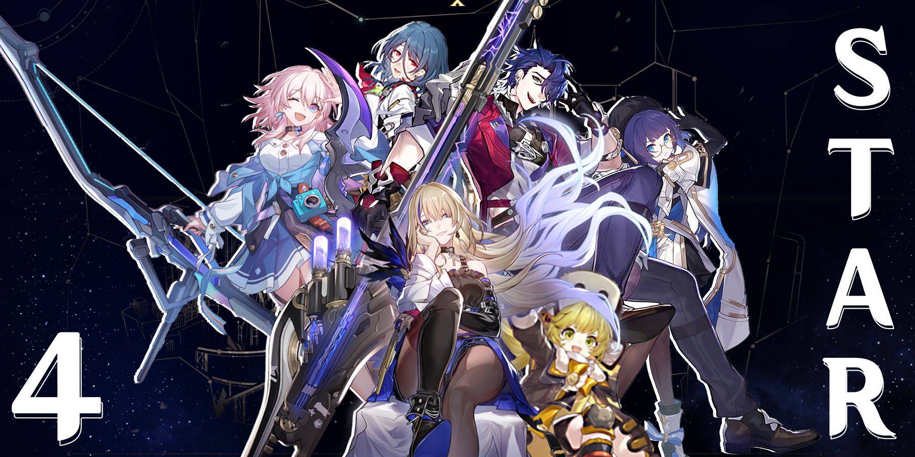 4-star character tier list for Honkai Star Rail 1.4