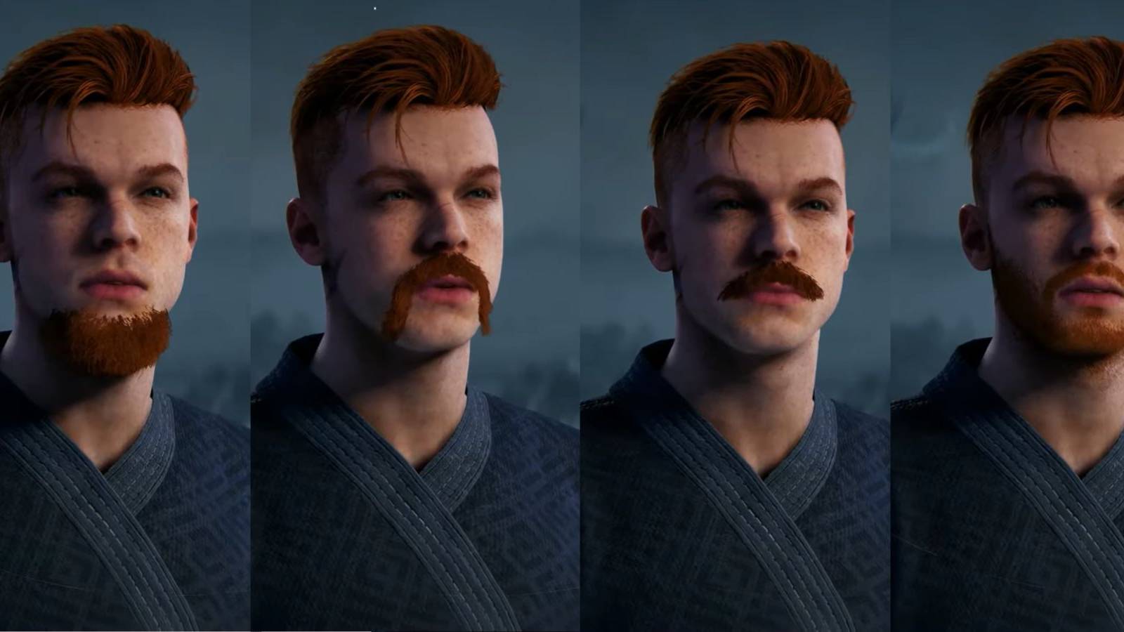 image showing beards from star wars jedi survivor.