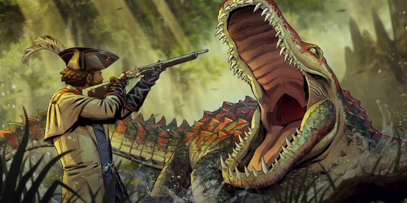 Alligator in Monarch's Bluffs