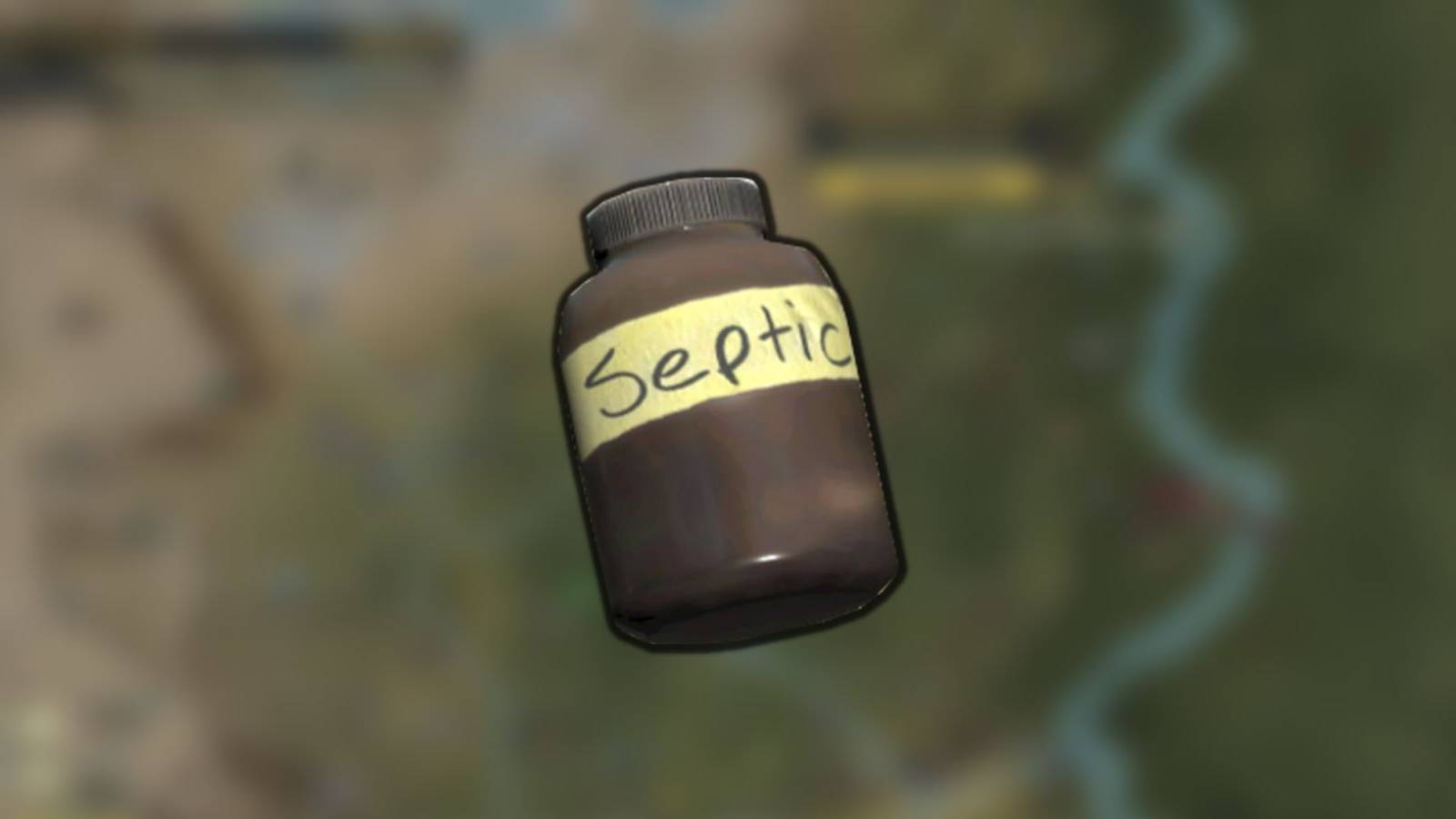 image showing a bottle of antiseptic from fallout 76.