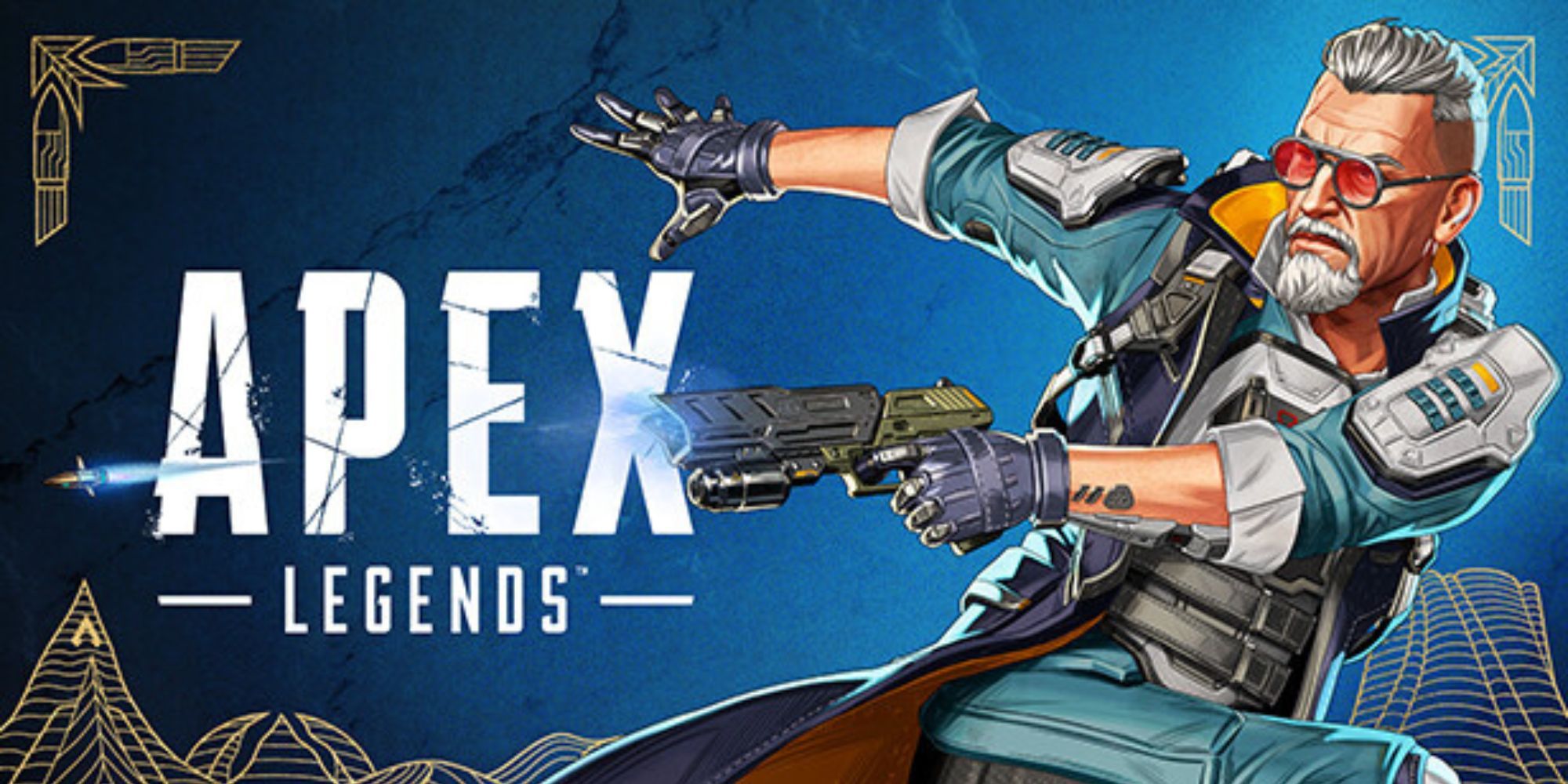 Apex Legends character with a pistol