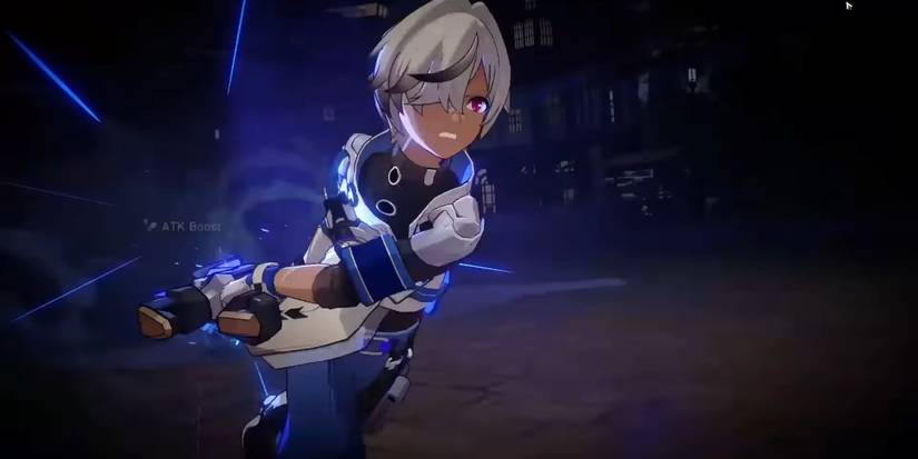 Arlan using his Ultimate in Honkai: Star Rail