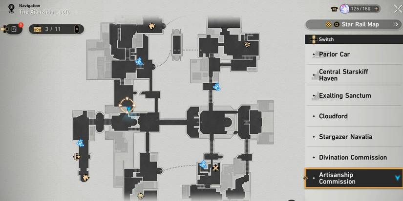 artisanship commission treasure 2 location in honkai star rail