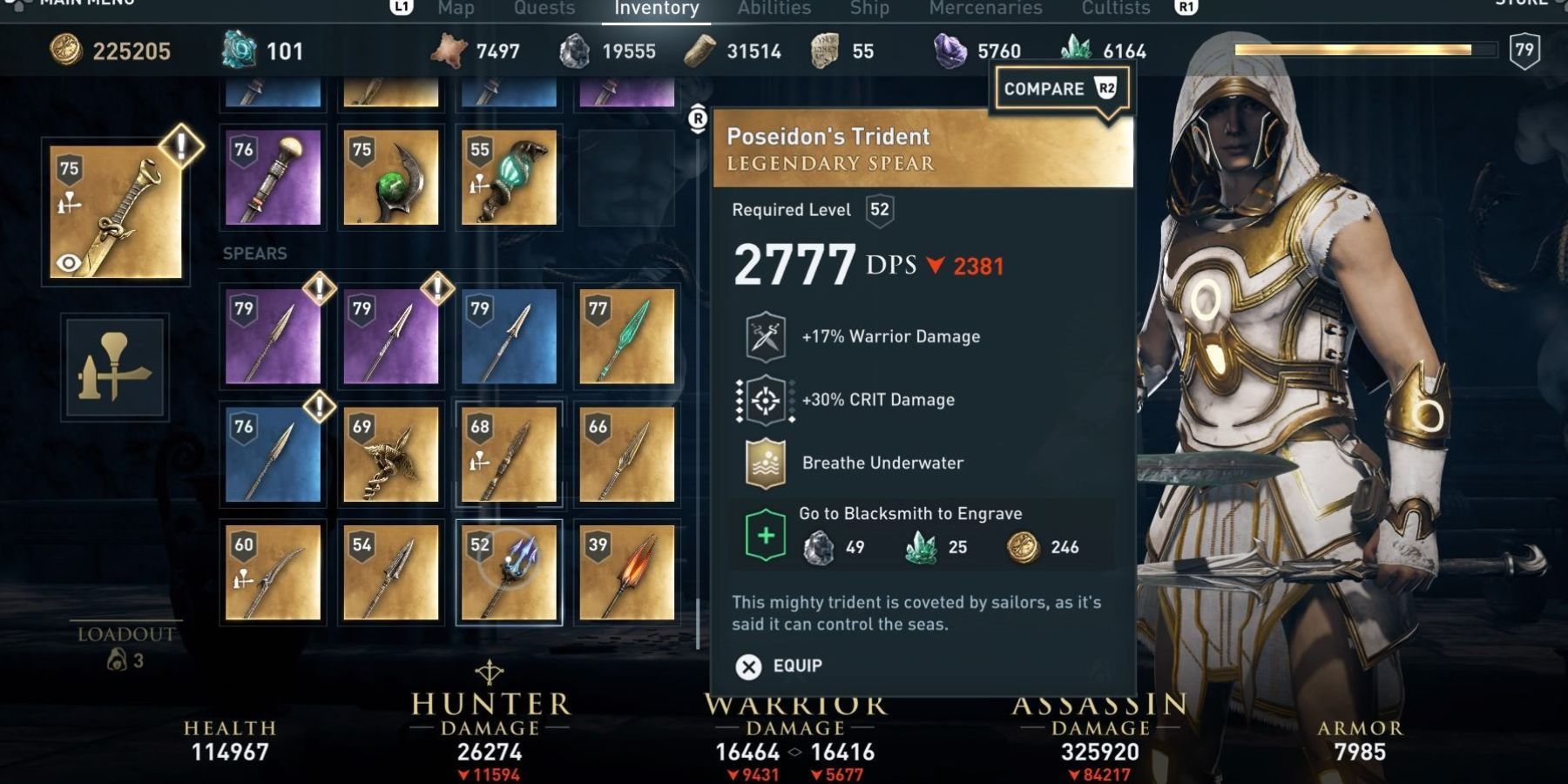 Assassin's Creed Odyssey Poseidon's Trident
