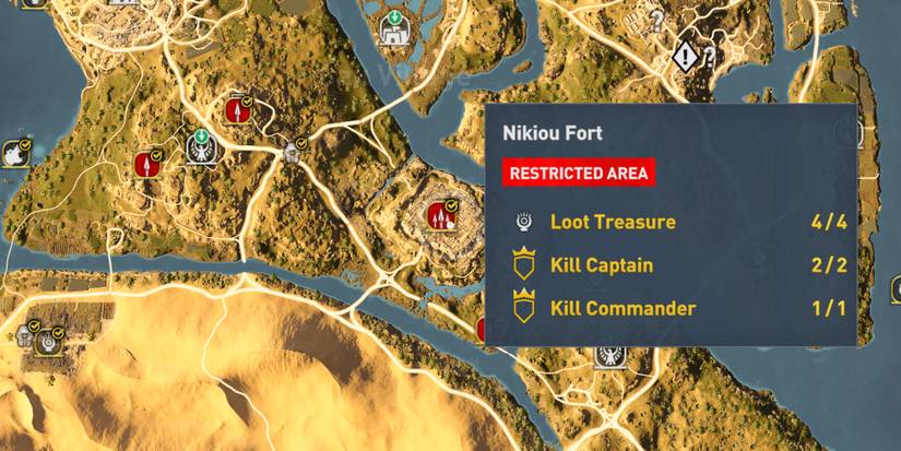 Assassin's Creed Origins - a completed Fort