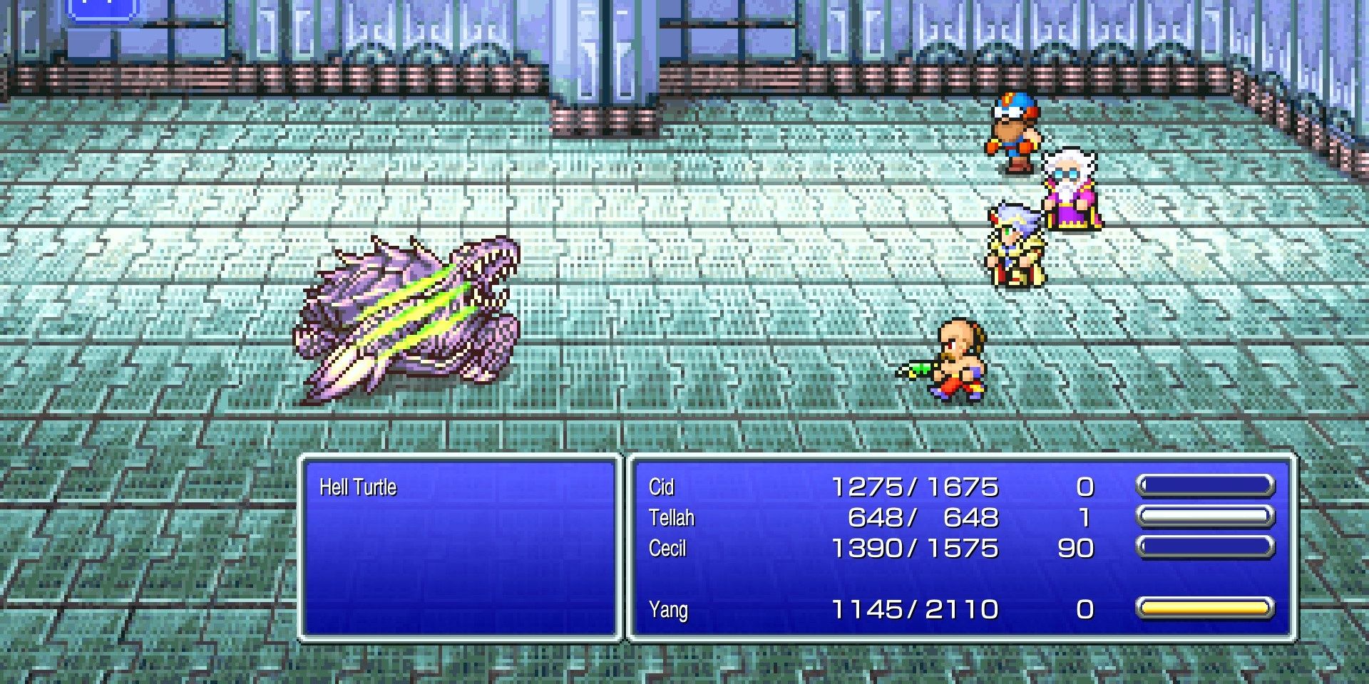 ATB Meters in Final Fantasy 4