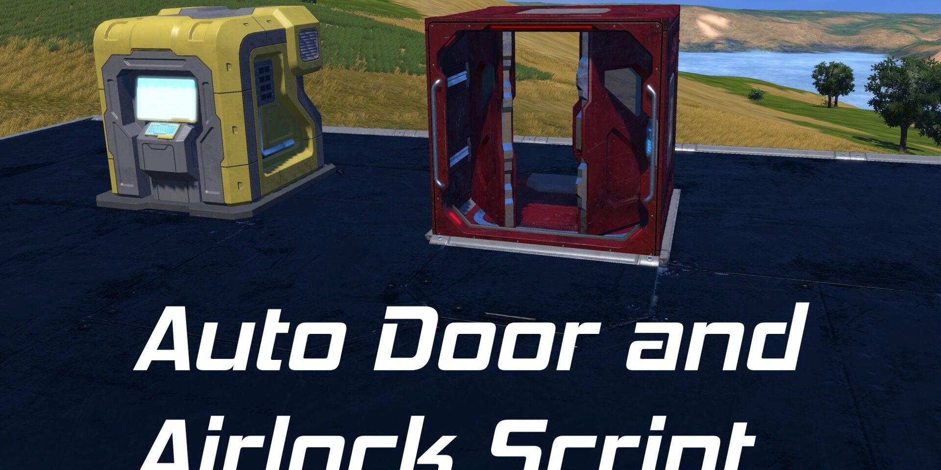 automatic door and airlock 