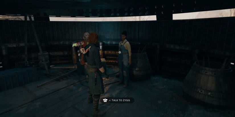 Cal speaks to Zygg in Star Wars Jedi: Survivor