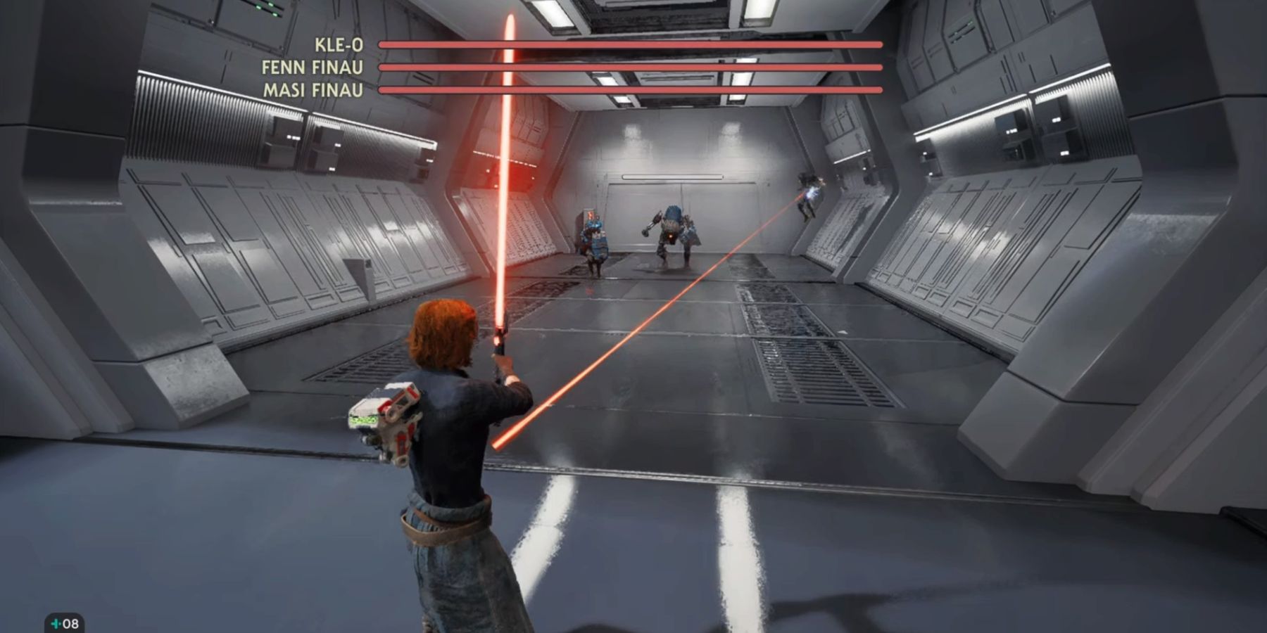 Cal fights Bounty Hunters in Star Wars Jedi: Survivor