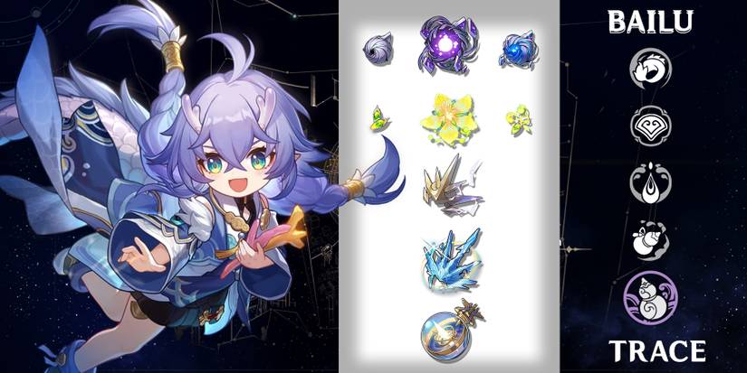 bailu trace materials in honkai star rail