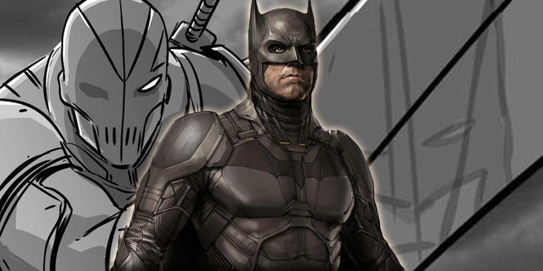 Newly Revealed Batman Concept Art Shows A Live Action Battle Fans Always Wanted