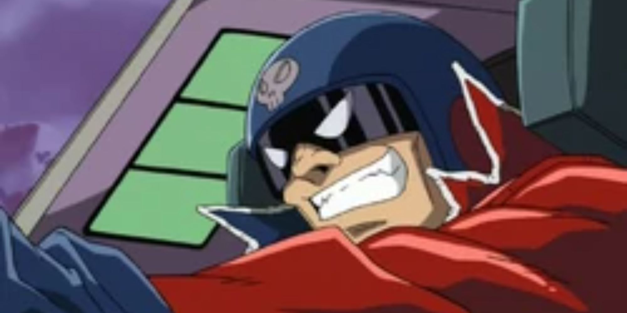 Blood Falcon in the F-Zero anime