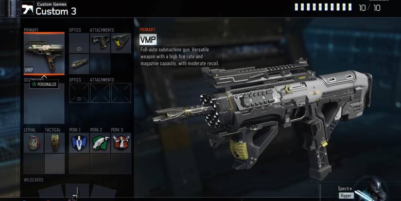 Call of Duty Black Ops 3 VMP Class 
