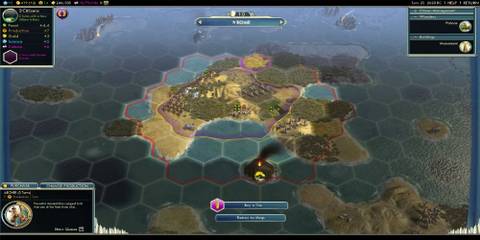 choice of border growth choices UI in civ 5