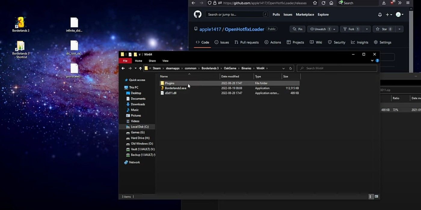 Borderlands 3 HotfixLoader desktop demo