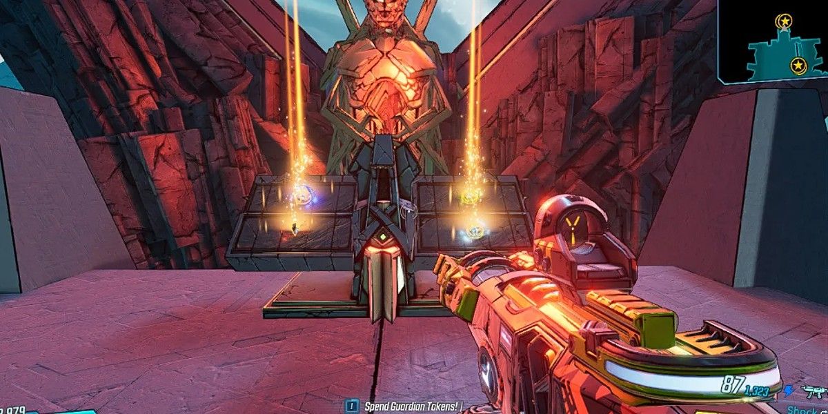 Borderlands 3 True Trials proving grounds statue and gold loot